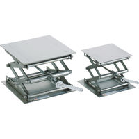 テラオカ ラボジャッキ ラチェットハンドル式 ステンレスタイプ 均等荷重30kg 99-1620-43 1台 413-9542（直送品）