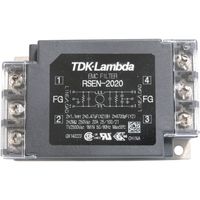 TDKラムダ ノイズフィルタ RSEN 標準タイプ 250V 20A RSEN-2020 1個 440-2863（直送品）