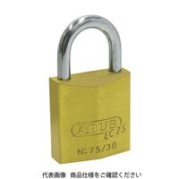 日本ロックサービス ABUS 真鍮南京錠 EC75ー30 ディンプルシリンダー 同番 EC75-30 KA 1個 445-1759（直送品）