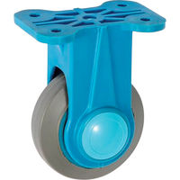 カナツー 静音[[R下]]固定車輪100φ RP-CW(S)-100 1個 457-7469（直送品）