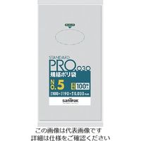 日本サニパック サニパック スタンダードポリ袋5号(0.03mm) L05 1袋(100枚) 469-3485（直送品）