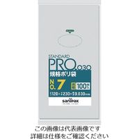 日本サニパック サニパック スタンダードポリ袋7号(0.03mm) L07 1袋(100枚) 469-3507（直送品）
