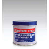 スリーボンド エポキシ樹脂系接着剤 湿潤面用 TB2083L 硬化剤 1kg 青緑色 TB2083L-1-K 1缶 470-3448（直送品）