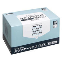 日本製紙クレシア クレシア カウンタークロス 薄手タイプ ホワイト 65402 1ケース（600枚） 470-5173