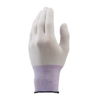 インナー手袋　EXフィット手袋　B0620　ホワイト　Sサイズ　1袋（20枚）　ショーワグローブ