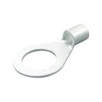 ニチフ 裸圧着端子 R形(100P) より線10.52~16.78 外寸10mm スタッド径6.4mm R 14-6S 1パック(100個)