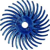 ナカニシ フェザーゴム砥石 10枚入 ホイール型 φ14.3×0.8×穴φ1.6 WA #400 47003 1パック(10本)（直送品）