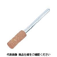 トラスコ中山 TRUSCO 高切削ゴム軸付砥石 Φ8X幅20X軸3 #220 10本入 PI2208F 1パック(10本) 479-1941（直送品）