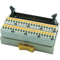 東洋技研 TOGI スプリングロック式コネクタ端子台 極数40 PCX-1H40-TB40-K-CPU 1個 479-8236（直送品）