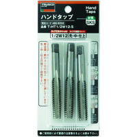 トラスコ中山 TRUSCO ハンドタップ ウイットねじ用・SKS 1/2W12 セット T-HT1/2W12-S 1セット 480-6255（直送品）