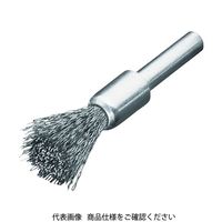 LESSMANN 軸付エンド型ブラシ 鋼線0.3 Φ12 451161 1個 483-9994（直送品）