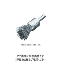 LESSMANN 軸付エンド型ブラシ 鋼線0.3 Φ17 452161 1個 484-0038（直送品）