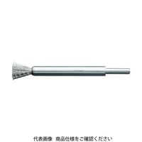 LESSMANN 軸付エンド型ブラシ ステンレス線0.3 Φ10 458361 1個 484-0305（直送品）