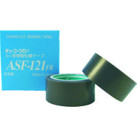 チューコーフロー フッ素樹脂フィルム粘着テープ ASF―121FR 0.08t×10w×10m ASF121FR-08X10 1巻（直送品）
