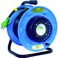 日動工業 日動 電工ドラム 防雨防塵型LEDライトリール（照明付ドラム） 20m SDW-E22-10W 1台 486-6231（直送品）