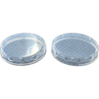 リングスター だるまるくんフタFKー63クリア FK-63-C 1パック(2枚) 487-2711（直送品）