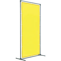 トラスコ中山 TRUSCO 溶接遮光フェンス 1015型単体 固定足 黄 YF1015K-Y 1台 487-5575（直送品）