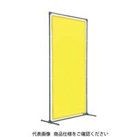 トラスコ中山 TRUSCO 溶接遮光フェンス 1515型単体 固定足 青 YF1515K-B 1台 487-5702（直送品）