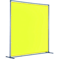 トラスコ中山 TRUSCO 溶接遮光フェンス 2020型単体固定足 黄 YFAK-Y 1台 487-6024（直送品）