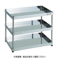 トラスコ中山 TRUSCO 430クリーンフェニックス ラック型 900X600 3段 CPE4-R793 1台 488-1591（直送品）