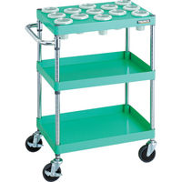TRUSCO ツールワゴン フェニックスワゴン 省音 600X400XH880 NTー50 ヤンググリーン PEW-TL962A-YG 1台（直送品）