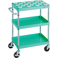TRUSCO ツールワゴン フェニックスワゴン 省音 600X400XH880 NTー40 ヤンググリーン PEW-TL962B-YG 1台（直送品）