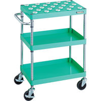 TRUSCO ツールワゴン フェニックスワゴン 省音 600X400XH880 BTー30 ヤンググリーン PEW-TL962C-YG 1台（直送品）