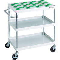 TRUSCO ツールワゴン フェニックスワゴン 省音 750X500XH880 NTー40 ホワイト PEW-TL972B-W 1台（直送品）