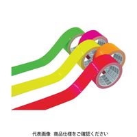 トラスコ中山 TRUSCO 蛍光ラインテープ100mmx10m ピンク TLK-10010P 1巻 488-6992（直送品）