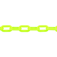 トラスコ中山 TRUSCO プラチェーン 蛍光イエロー 6MMX2M TPCB6-2LY 1本 488-8642（直送品）