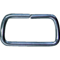 トラスコ中山 TRUSCO ゴムロープ用D環 5個入 TGR-17KD 1パック(5個) 489-6688（直送品）