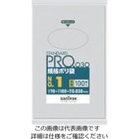 日本サニパック サニパック スタンダードポリ袋1号(0.03mm) L01 1袋(100枚) 469-3442（直送品）