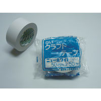 菊水テープ 菊水 クラフトテープ ニューホワイト 50mm×50m 117-50 1巻 471-0835（直送品）