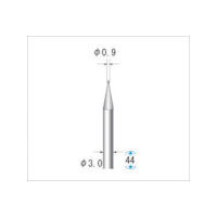 ナカニシ 電着ダイヤモンドバー 刃径0.9mm 12311 1本 475-9869（直送品）