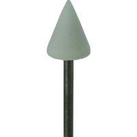 ナカニシ 軸付砥石 10本入 テーパー型 φ13×16×軸φ3 WA #120 42536 1パック(10本) 476-5788（直送品）