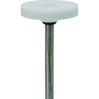 ナカニシ 軸付砥石 10本入 平型 φ19×3×軸φ3 WA #120 42537 1パック(10本) 476-5796（直送品）