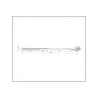 ナカニシ 電着ダイヤモンドヤスリ 平ロング型 5×1×40 #200 60115 1本 477-2156（直送品）