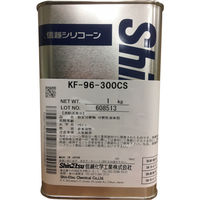 信越化学工業 信越 シリコーンオイル300CS 1kg KF96-300CS-1 1缶 492-1437（直送品）