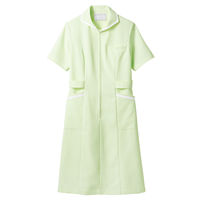 住商モンブラン ナースワンピース（半袖） 医療白衣 ミント/白 LL 73-1976（直送品）