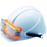 ミドリ安全 UVEX ゴーグル型 保護メガネ ヘルメット取付式 X-9302SPG-OR 1個 422-8880（直送品）