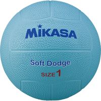 ミカサ(MIKASA) ソフトドッジ1号 ゴム 青 STD1SRBL 3個（直送品）