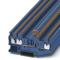 Phoenix Contact ナイフ遮断ターミナル台 プッシュイン PT 2.5ーTWINーMTB BUシリーズ， 16A， 321017（直送品）