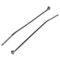 Thomas & Betts 結束バンド， 91.95mm x 2.29 mm， 黒， ナイロン 66， 7TAG009040R0011 T（直送品）