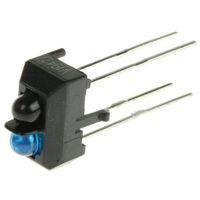 ビシェイ Vishay 光センサ（反射型） 2.5mm 4-Pin リード線付き スルーホール実装 TCRT5000L 1ロット（10個）（直送品）