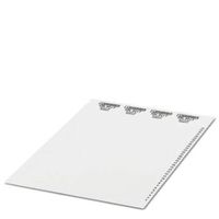 Phoenix Contact 端子台マーキング 0808244 インサートストリップ for use with 端子台のマーキング（直送品）