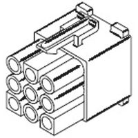 モレックス Molex コネクタハウジング 9極 ピッチ:6.7mm 3列 19ー09ー1099 1個（直送品）