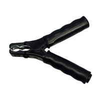 Schutzinger PZA 7524 / SW わに口クリップ 32A 25mm， 黒 1個（直送品）