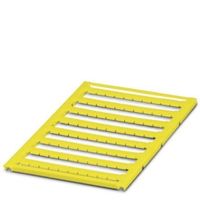 Phoenix Contact 端子台マーキング 0818580 UCーTMF6 YE， マーカーラベル 1箱(10個)（直送品）