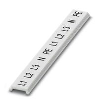 Phoenix Contact 端子台マーキング 0809528 ZBF 5.LGS:L1ーN.PE， マーカーラベル 1箱(10個)（直送品）