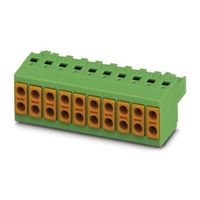 Phoenix Contact 基板用端子台， TVFKC 1.5/ 6ーSTシリーズ， 5mmピッチ ， 6極， 緑 1713871（直送品）